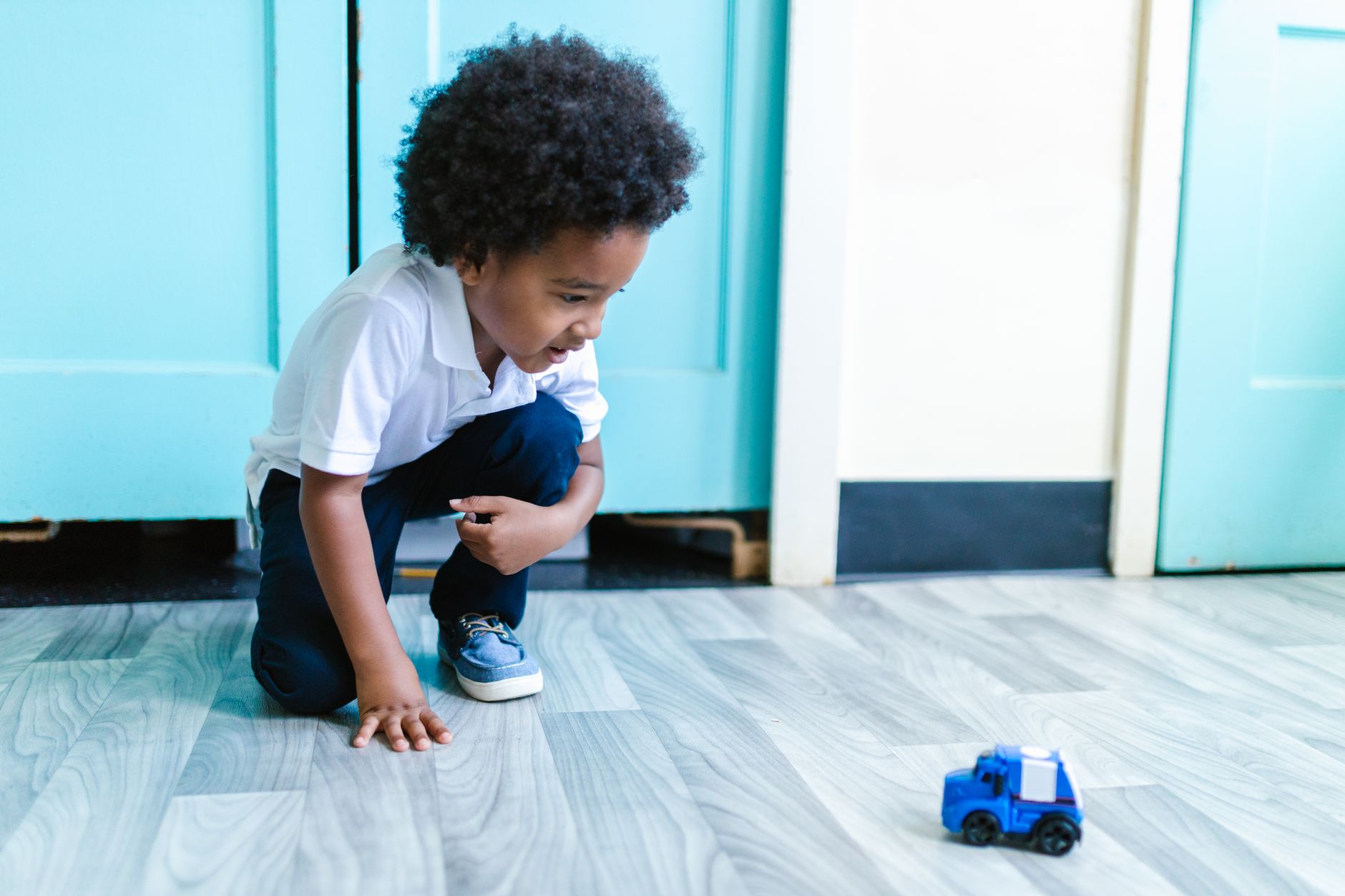 Car Track with Tape